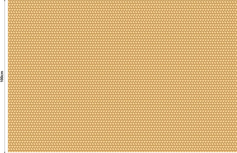 Wicker texture vinyl carpet - TenStickers