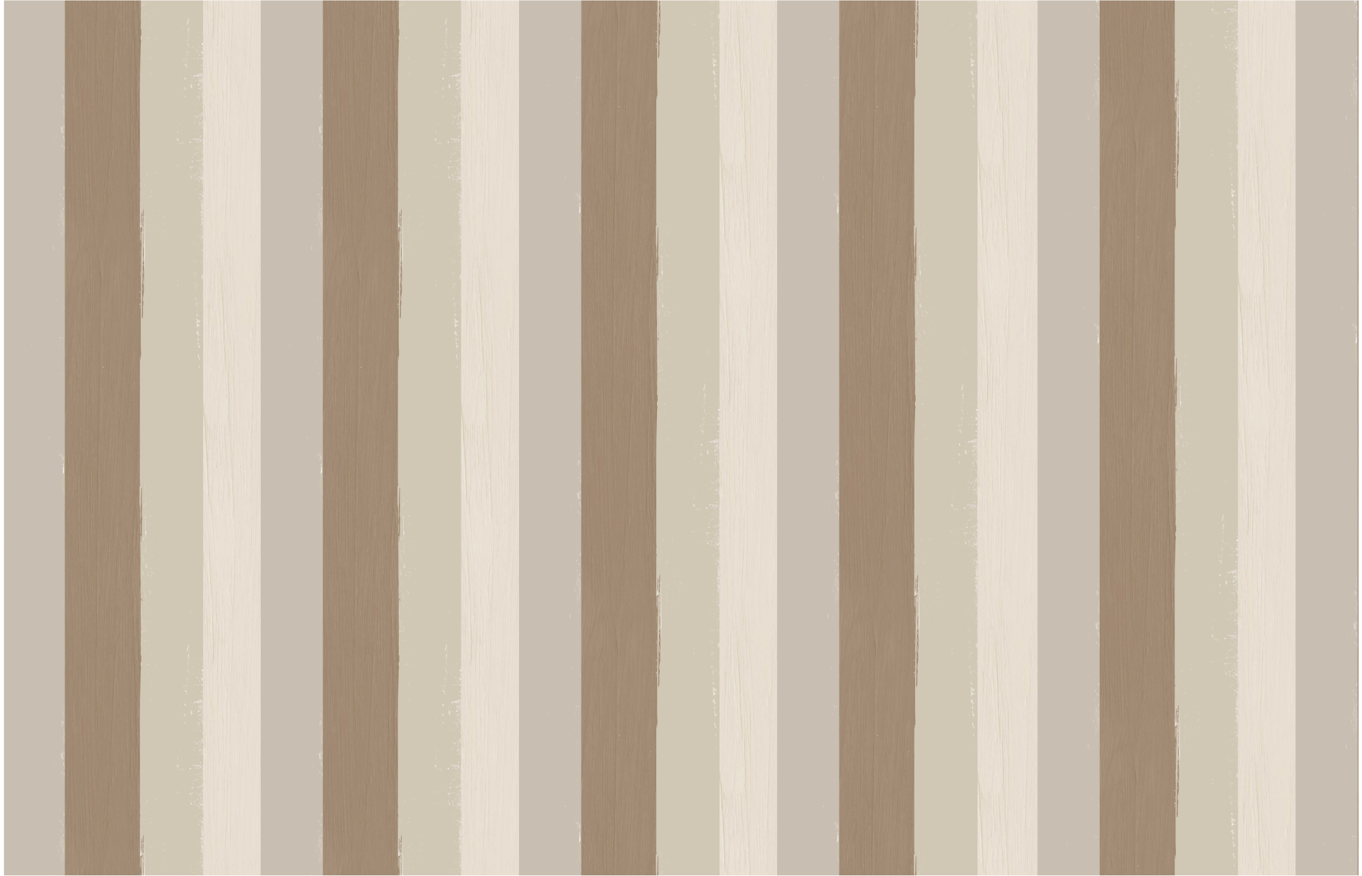 Sand color stripes carpet - TenStickers