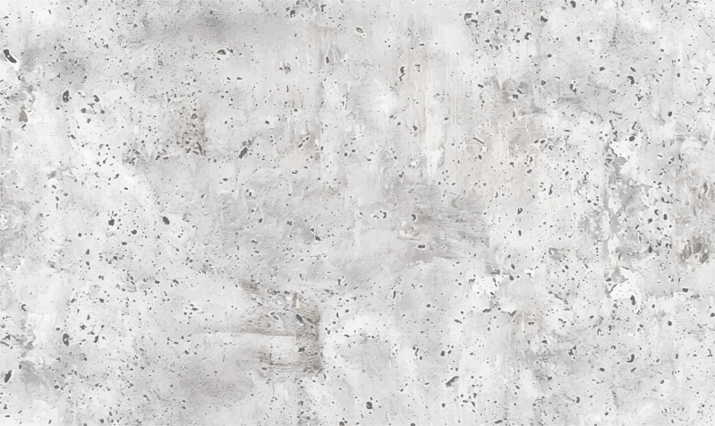 Gray concrete effect dining room rug - TenStickers