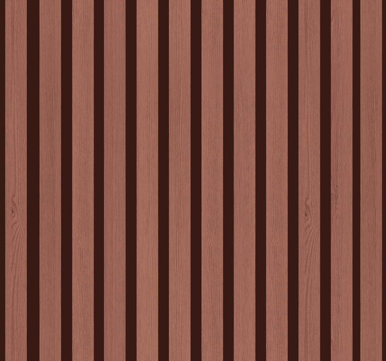 "Mocha mousse" slats wallpaper vertically striped - TenStickers