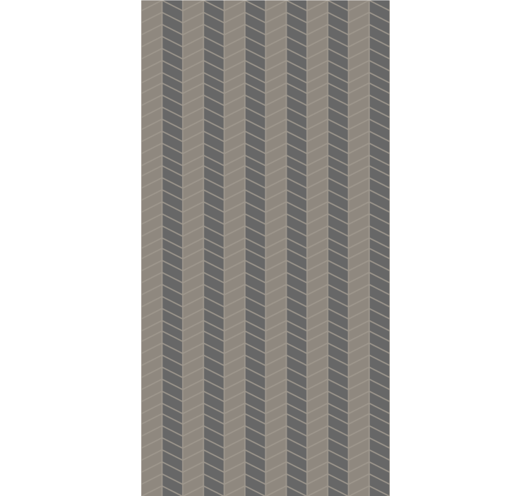 Chevron Patterned Design wallpaper geometric - TenStickers
