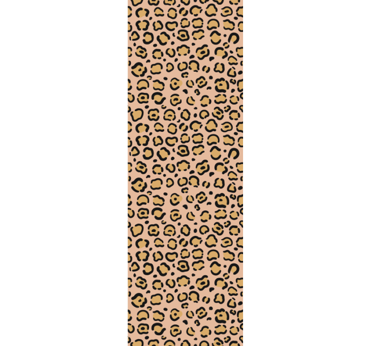 Leopard print wallpaper chic elegant style - TenStickers