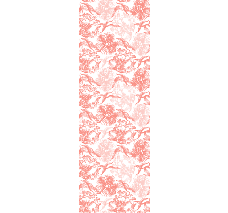 Soft bloom overlay floral wallpaper - TenStickers