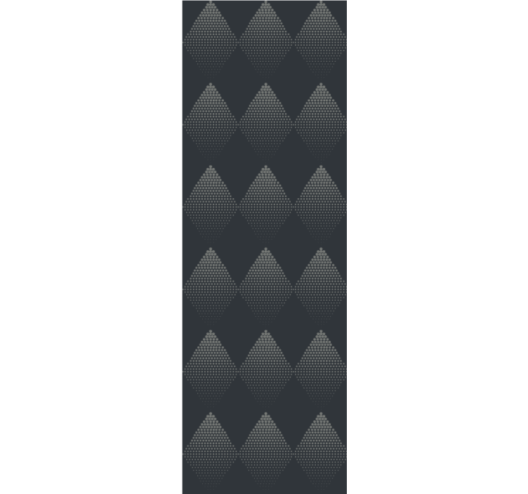 Elegant diamond shapes triangles wallpaper - TenStickers