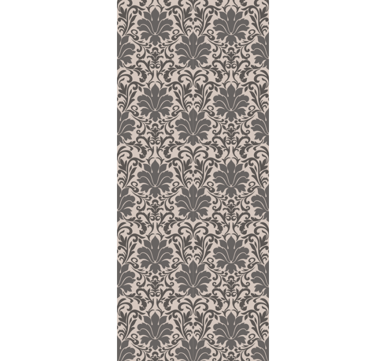 Floral wallpaper elegant floral arches - TenStickers