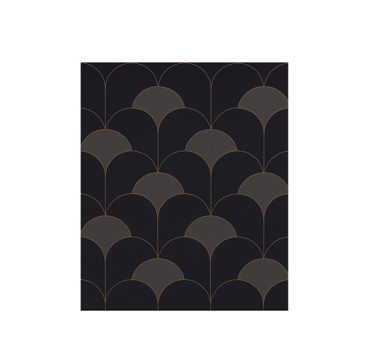 1920's arches design retro wallpaper - TenStickers