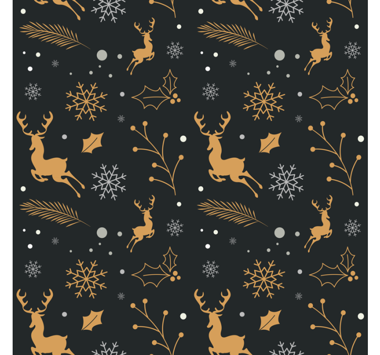 Holiday christmas wallpaper merry christmas design - TenStickers