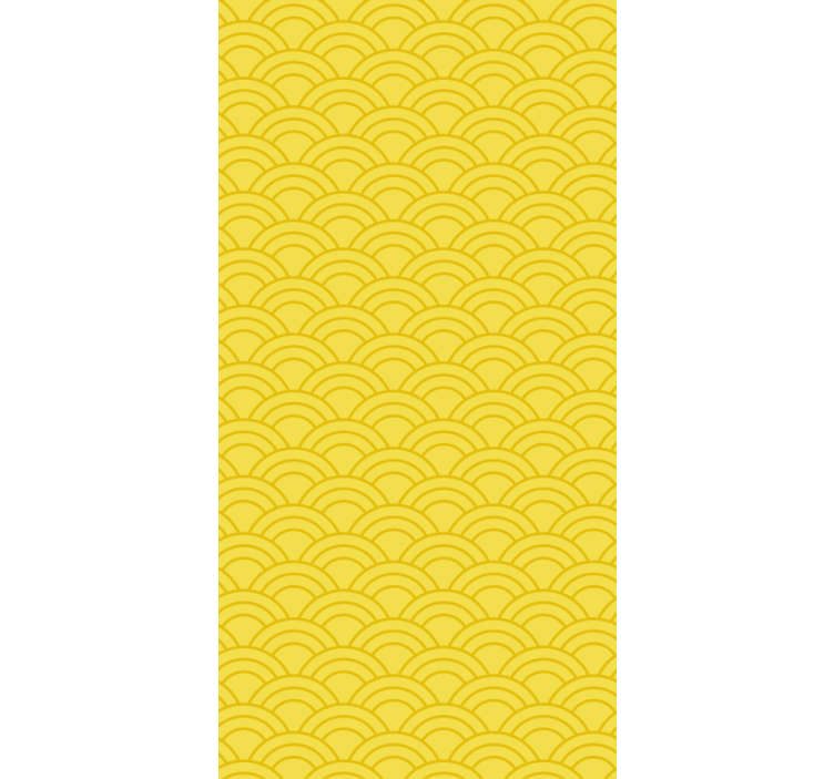 Ornamental wallpaper in illuminating pantone design - TenStickers