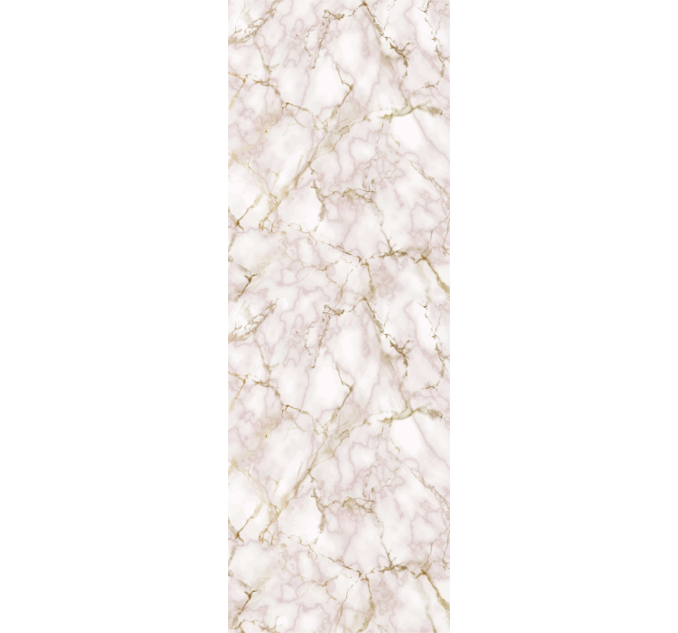 Marble effect wallpaper in pink hue - TenStickers