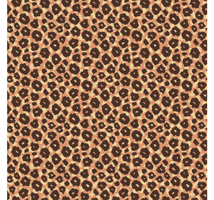 Animals wallpaper leopard print collection - TenStickers