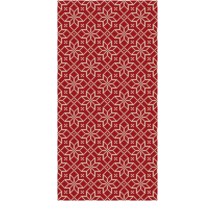 Holiday christmas wallpaper christmas snowflake sweater - TenStickers
