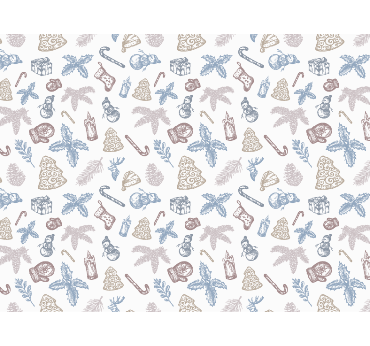 Holiday christmas wallpaper for festive season - TenStickers