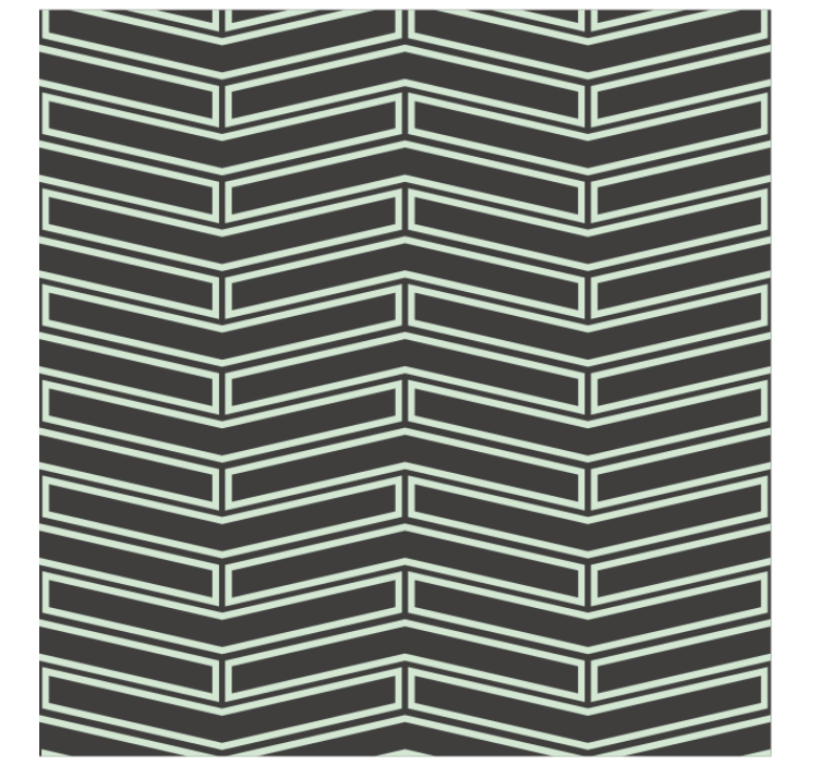 Wallpaper geometric chevron lines - TenStickers