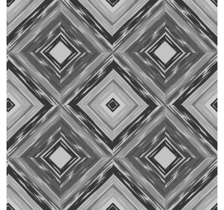 Wallpaper geometric diamond illusion - TenStickers