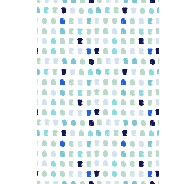 Nordic wallpaper in varying shades of blue - TenStickers
