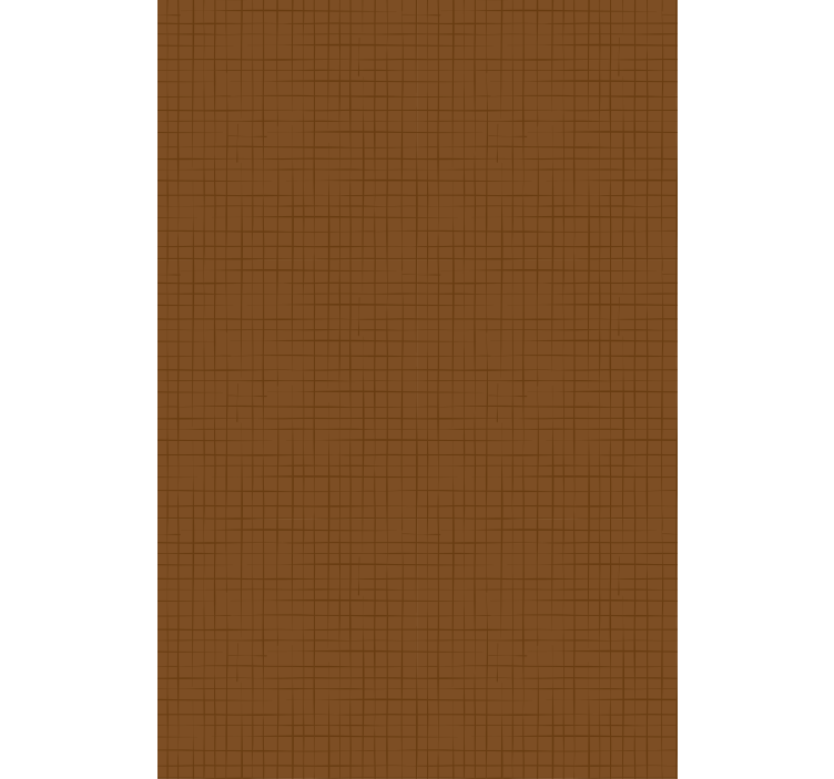 Textured wallpaper in brown squares pattern - TenStickers