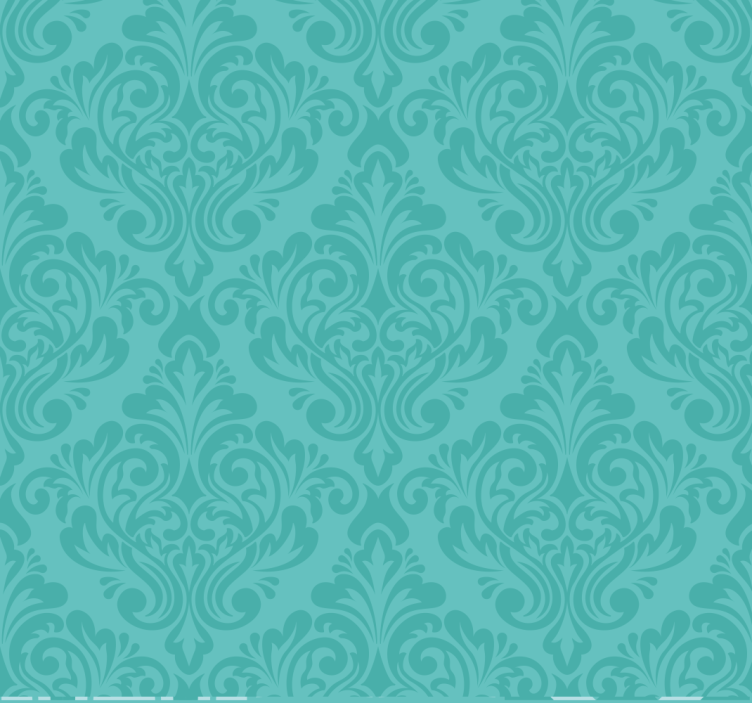 Classic wallpaper damask design - TenStickers