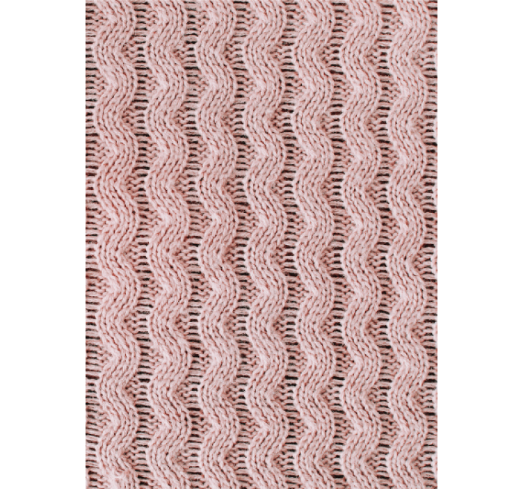 Living area wallpaper wavy pattern design - TenStickers