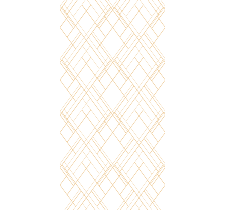 Contemporary wallpaper with golden irregular lines - TenStickers