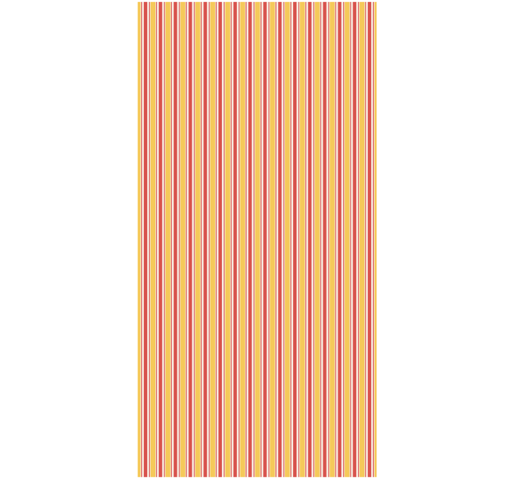 Bathroom wallpaper in colored stripe pattern - TenStickers