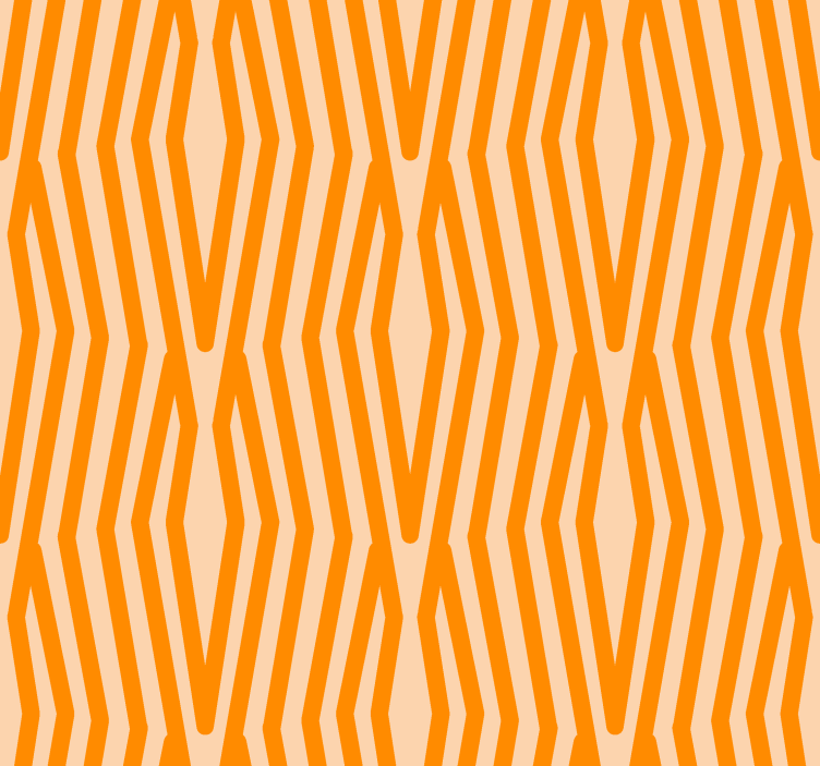 Wallpaper teenage bedroom abstract design - TenStickers