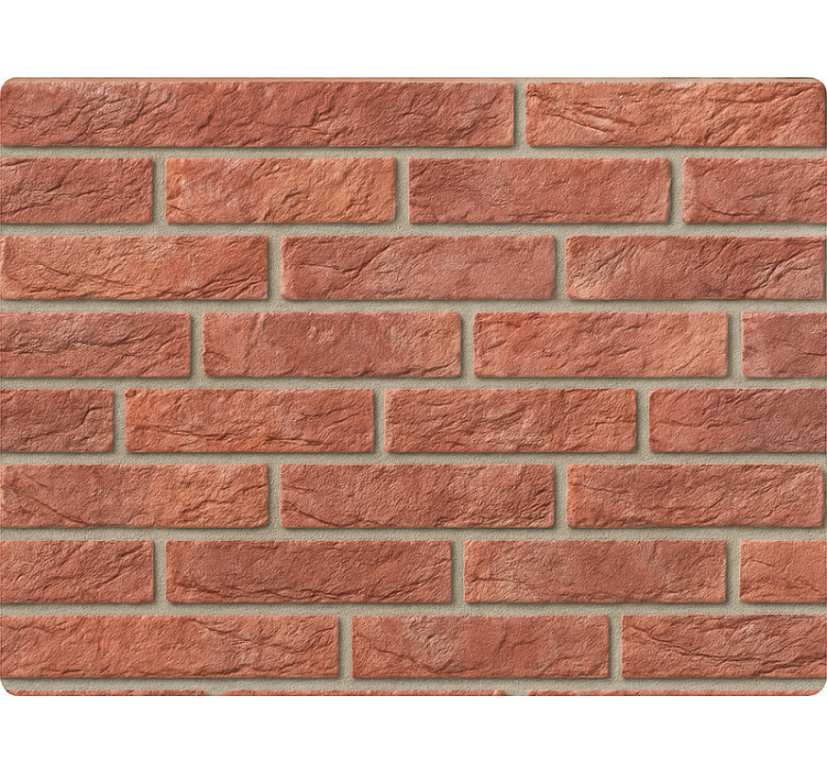 Bricks wallpaper blush watercolor garden - TenStickers