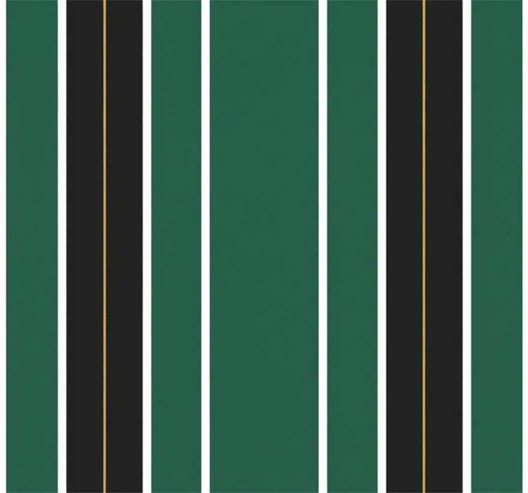 Wallpaper vertically striped green and black - TenStickers