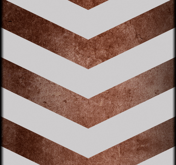 Modern wallpaper chocolate waves - TenStickers