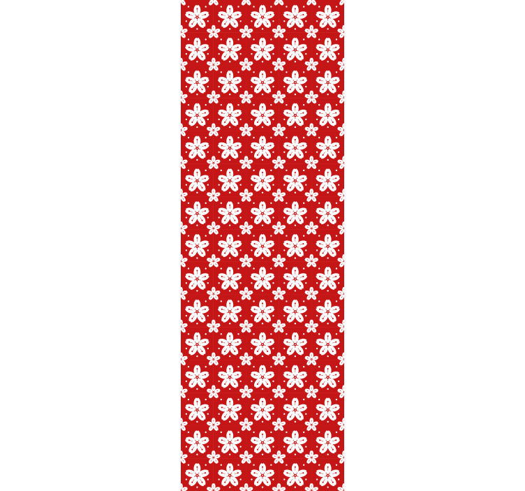 Floral Motif Ensemble floral wallpaper - TenStickers