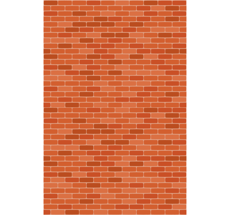Brick Wall Effect bricks wallpaper - TenStickers