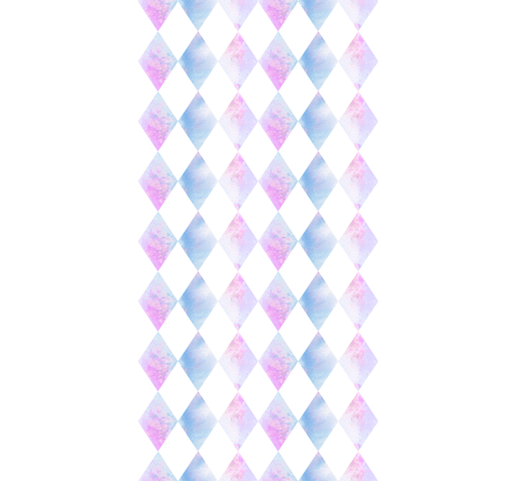 Geometric Harlequin wallpaper squares - TenStickers