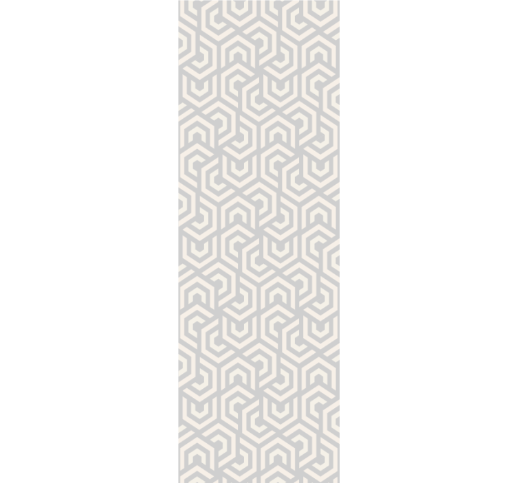 Labyrinthine Pattern wallpaper geometric - TenStickers