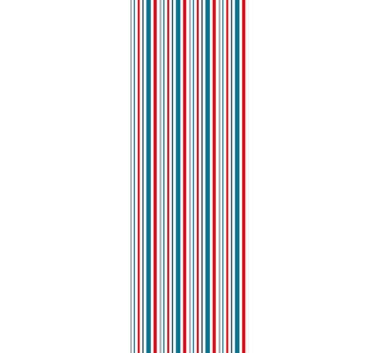 Stylish simple motif wallpaper striped - TenStickers