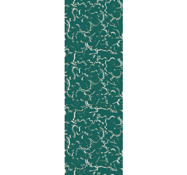 Abstract Swirls wallpaper geometric - TenStickers