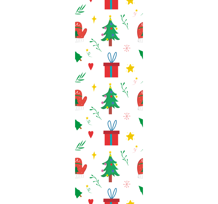 Festive Season Motifs holiday christmas wallpaper - TenStickers