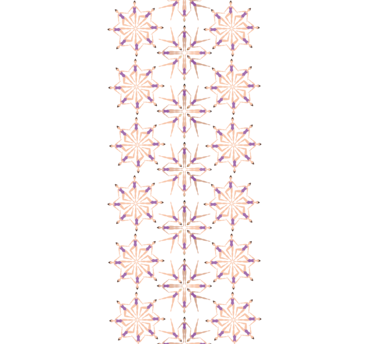 Geometric Starburst wallpaper geometric - TenStickers