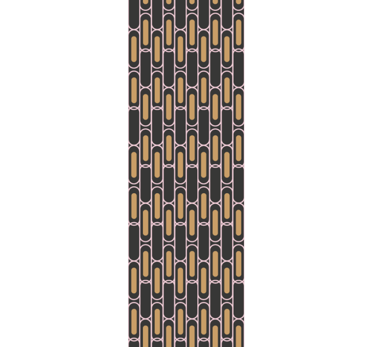 Geometric Line Arrangement contemporary wallpaper - TenStickers