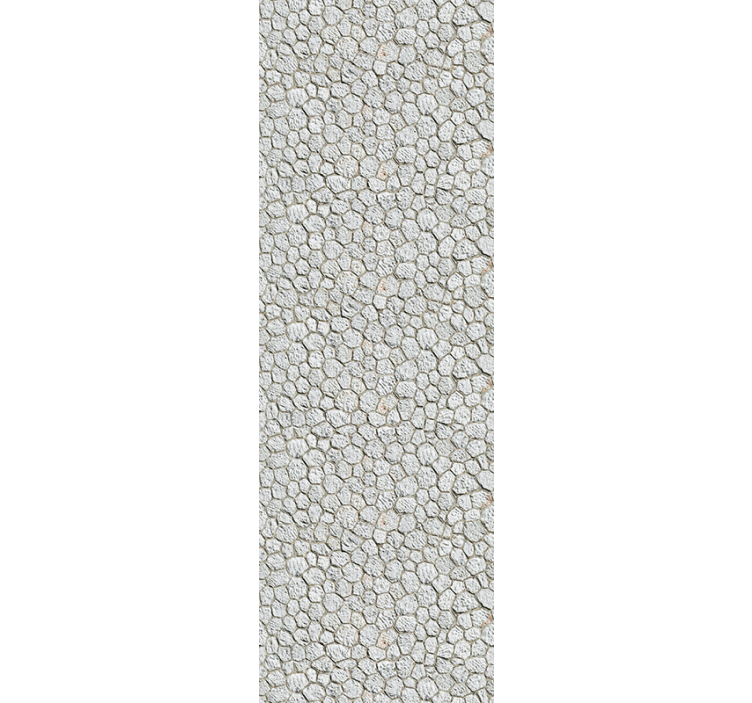 Pebble Mosaic textured wallpaper - TenStickers