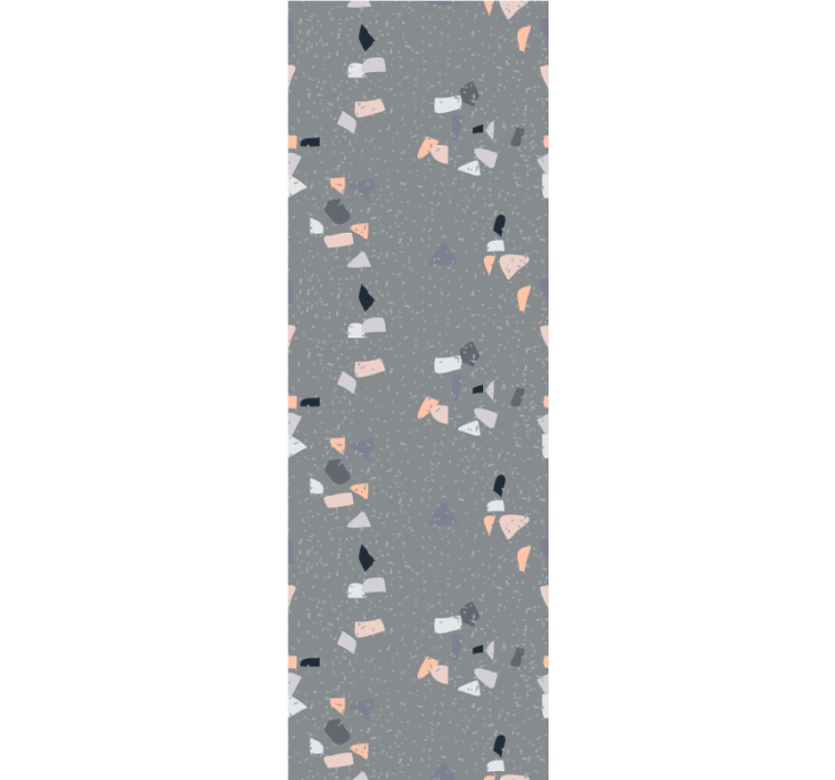 Geometric Confetti abstract wallpaper - TenStickers