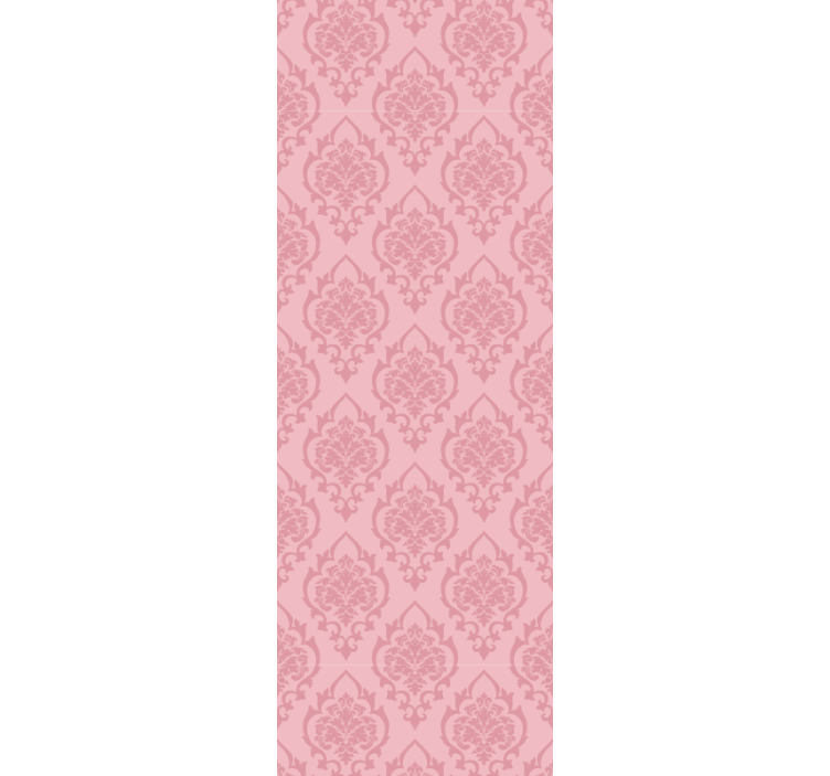 Romantic-style floral pattern Flower Wallpaper - TenStickers