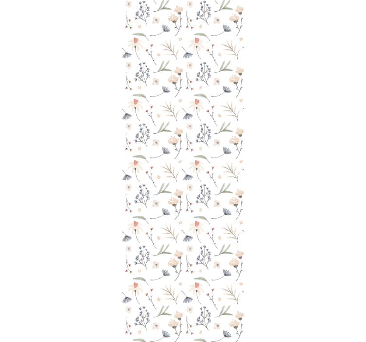 Delicate floral arrangement flowers wallpaper - TenStickers