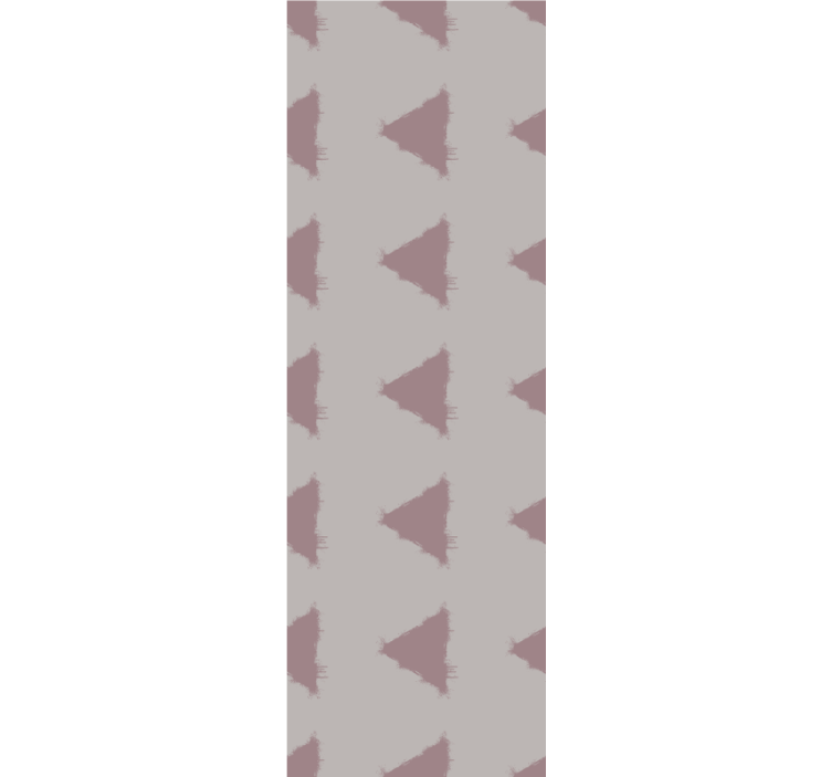 Stylized Triangular Pattern wallpaper geometric - TenStickers