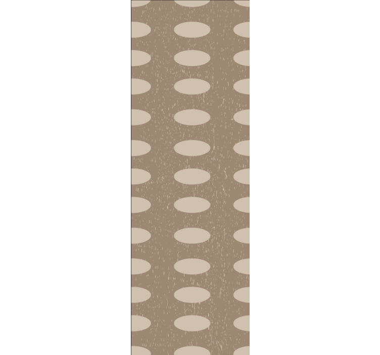 Oval Patterns Design polka dots wallpaper - TenStickers