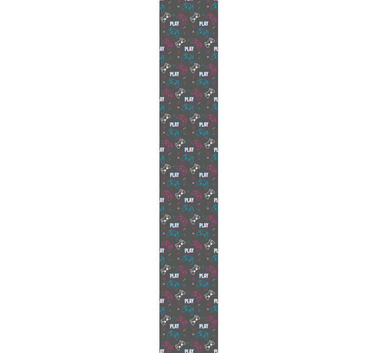 Gamer pattern Modern Wallpaper - TenStickers
