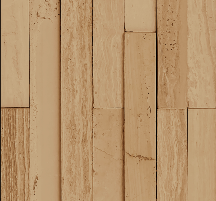 light oak wood Wedding wallpaper - TenStickers