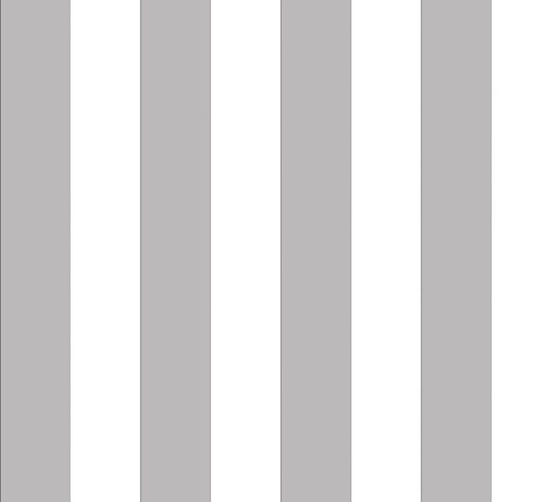 Grey and white stripes wallpaper office - TenStickers