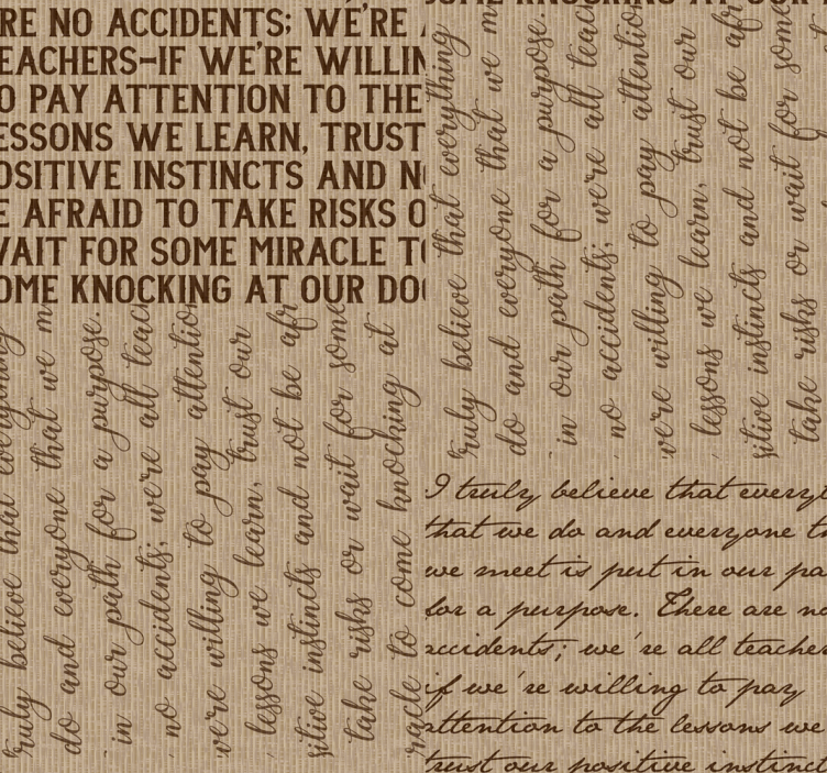 Inspirational Phrases lettering wallpaper - TenStickers