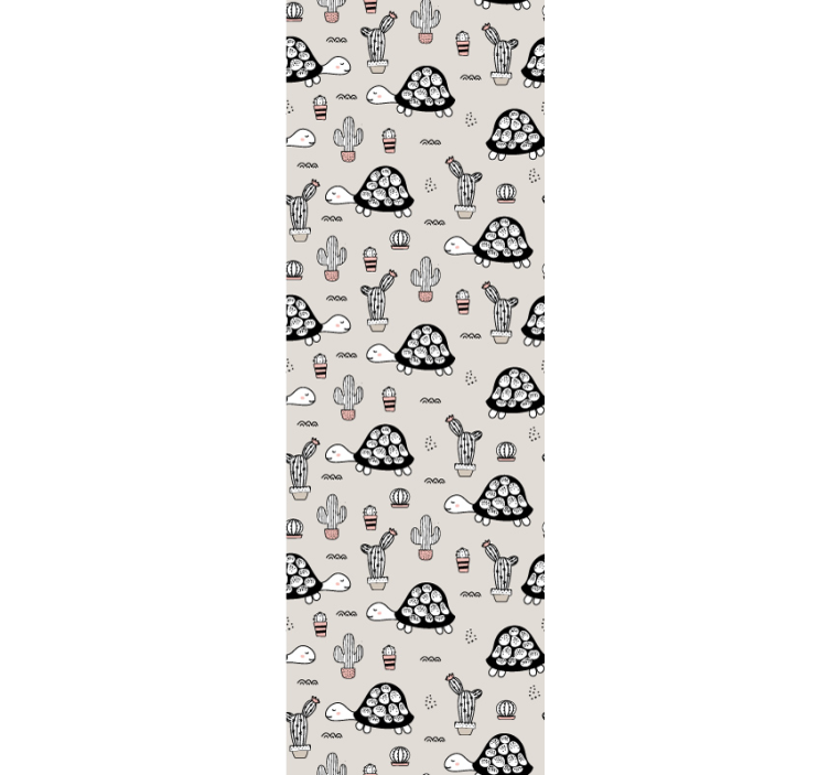 Tortoise Patterns animals wallpaper - TenStickers