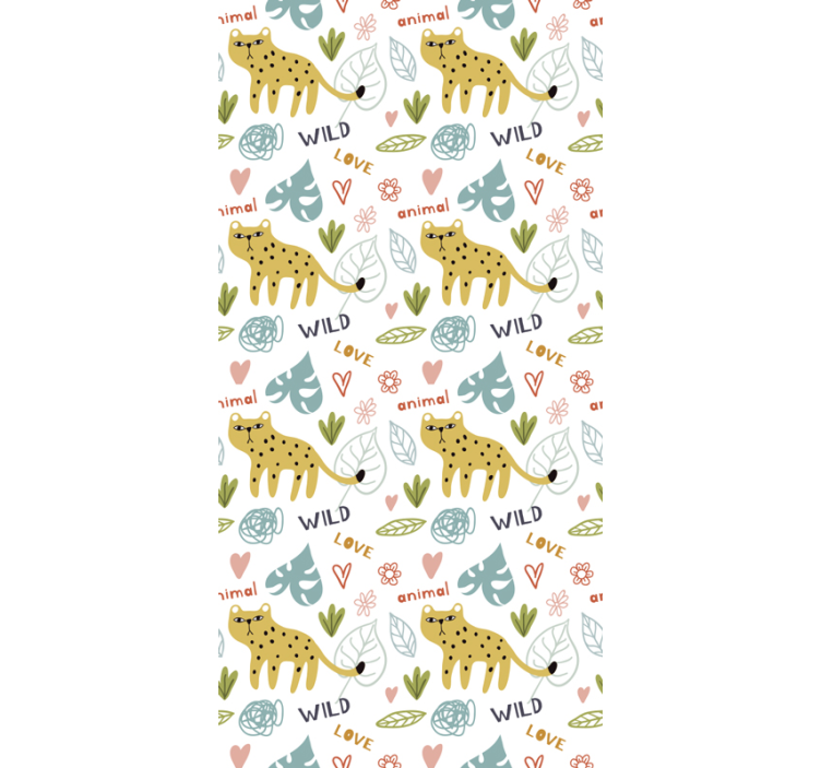 Wild Animal Prints animals wallpaper - TenStickers