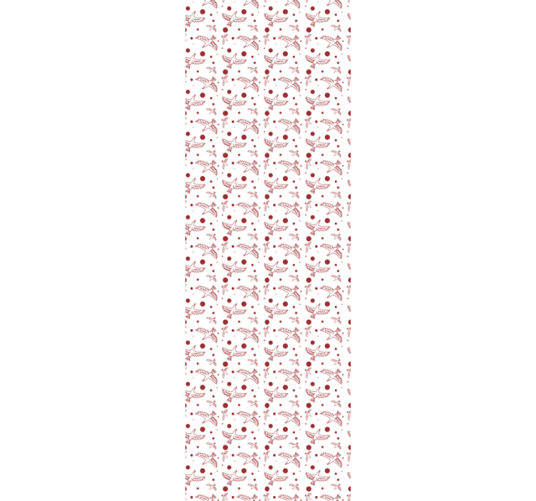 Birds and Dots animals wallpaper - TenStickers